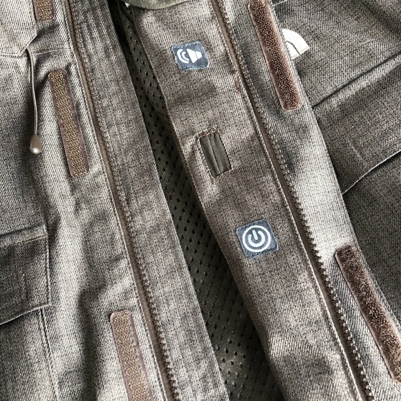 π₯HPπ₯North Face Ski Shell w/ fleece inner jacket - Picture 3 of 16